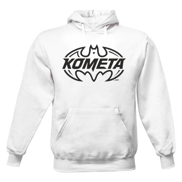 Pánská mikina s kapucí Just Hoods s potiskem Batman Kometa