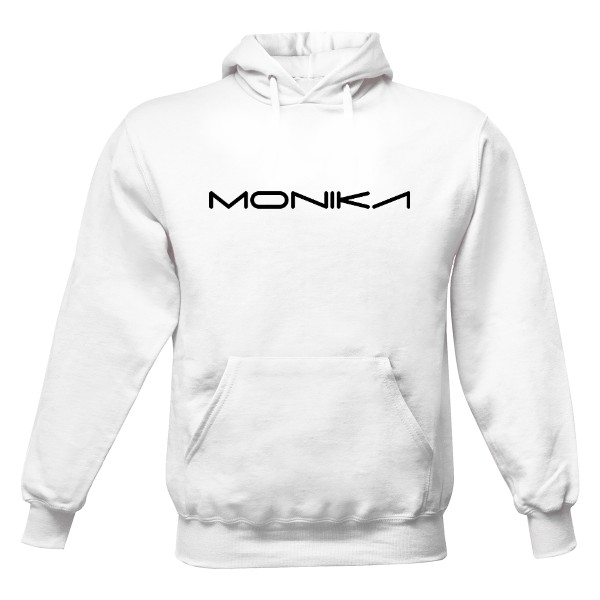 Pánská mikina s kapucí Just Hoods s potiskem monika